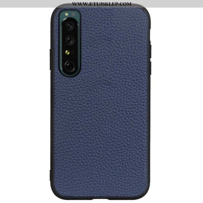 Etui do Sony Xperia 1 IV Hybrydowa Skóra Naturalna